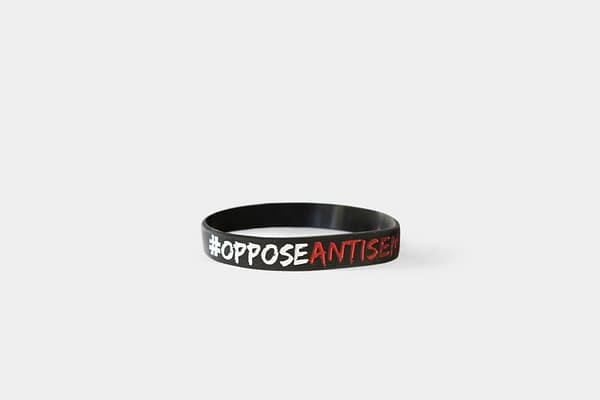 Wristband - Oppose Antisemitism