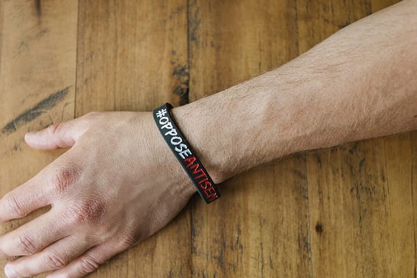 Wristband - Oppose Antisemitism